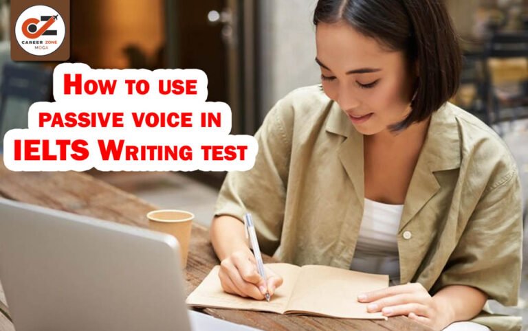 How To Use Passive Voice In Ielts Writing Test Career Zone Moga Cz