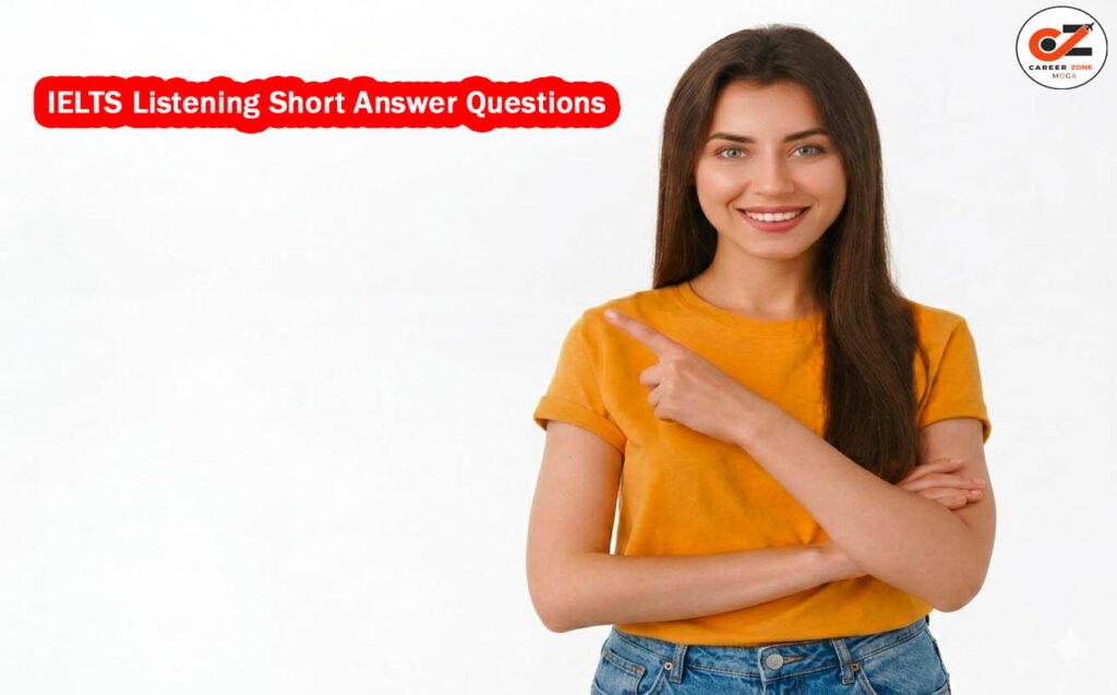 IELTS Listening Short Answer Questions