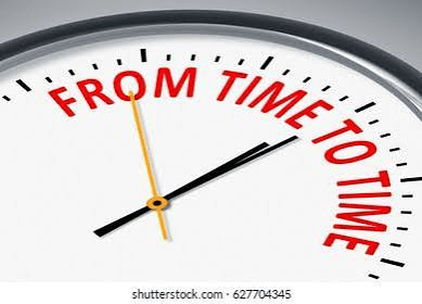 TIME VOCABULARY